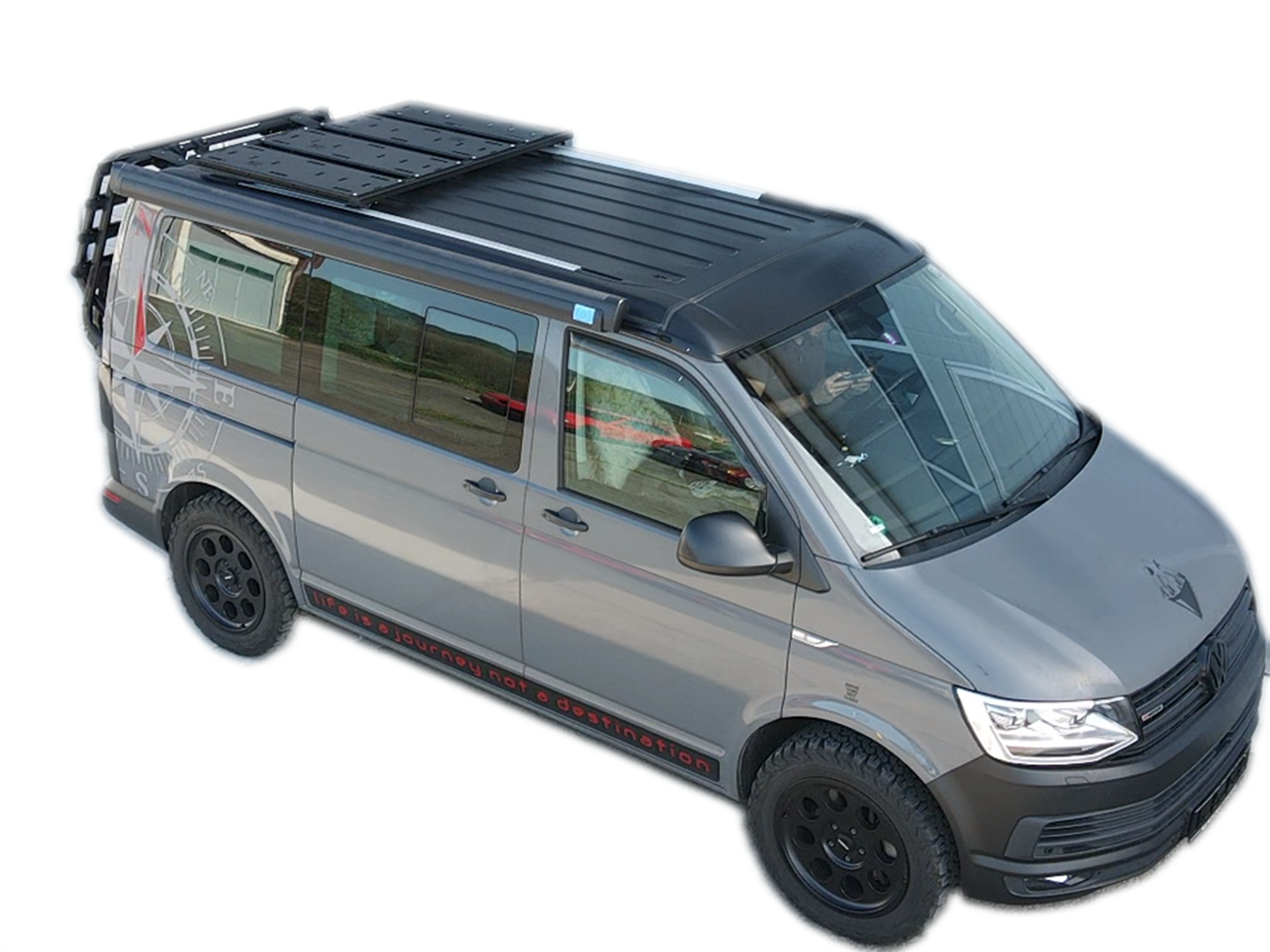 Dachträger VW T5 & T6 California Aufstelldach Hubdach - Heckträger