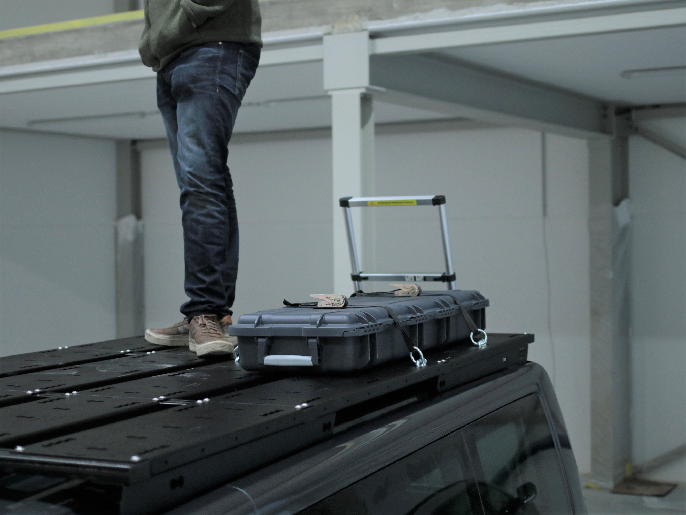 Dachträgersystem VW T5 T6 | SpaceRack - kurz - Fixpunkte - Standard - Vollträger 