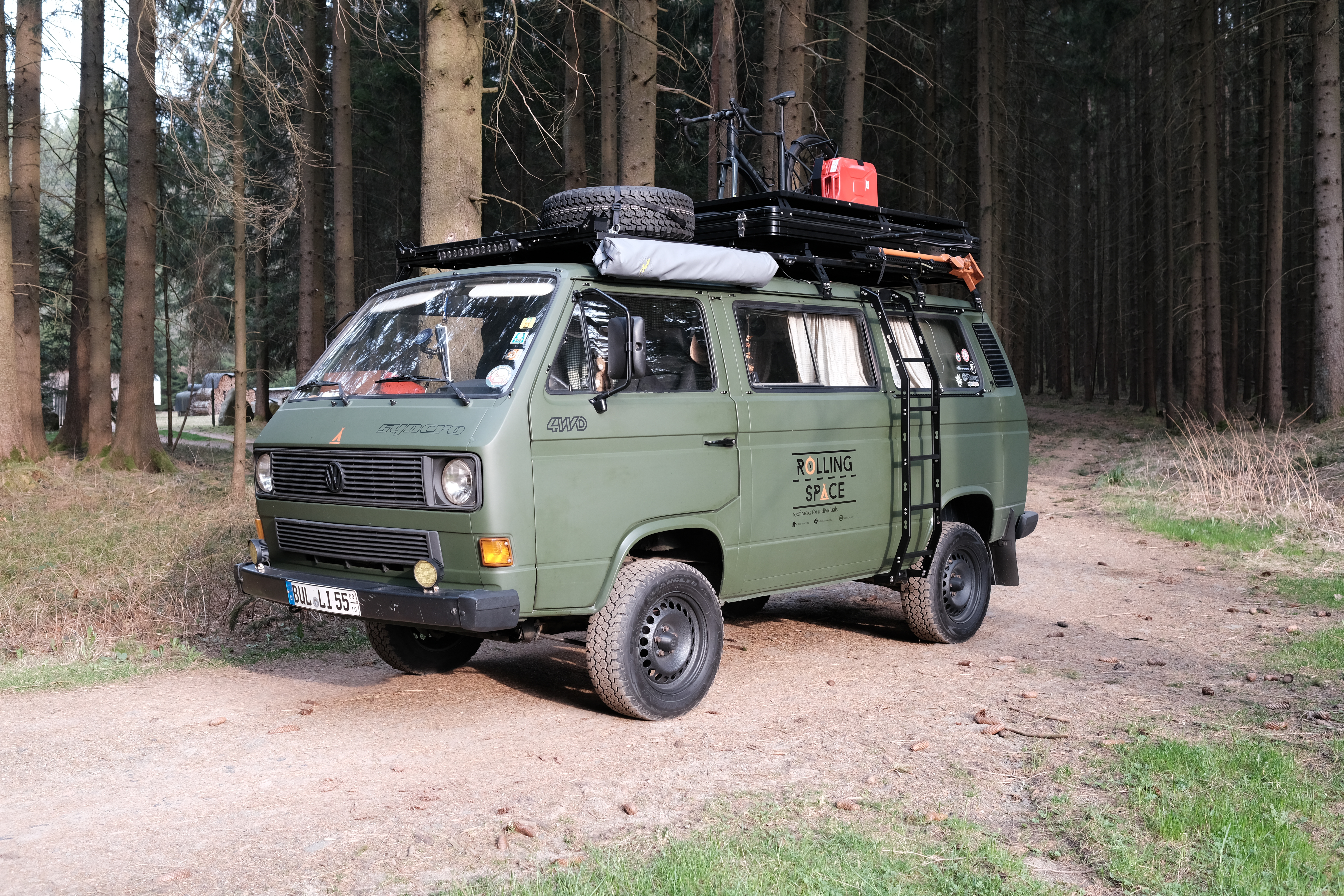 VW T3 Seitenleiter