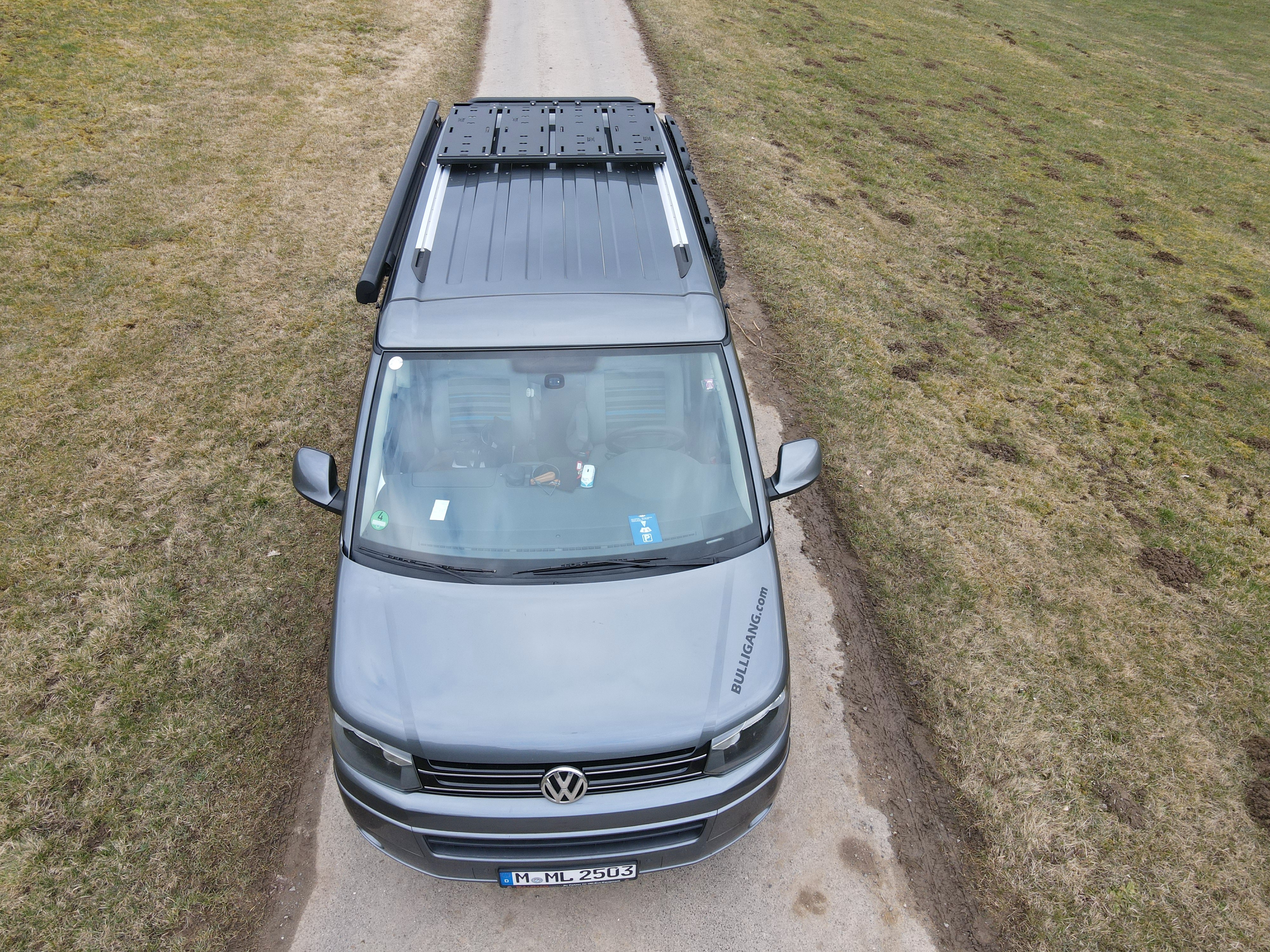 Dachträger VW T5 & T6 California Aufstelldach Hubdach - Heckträger