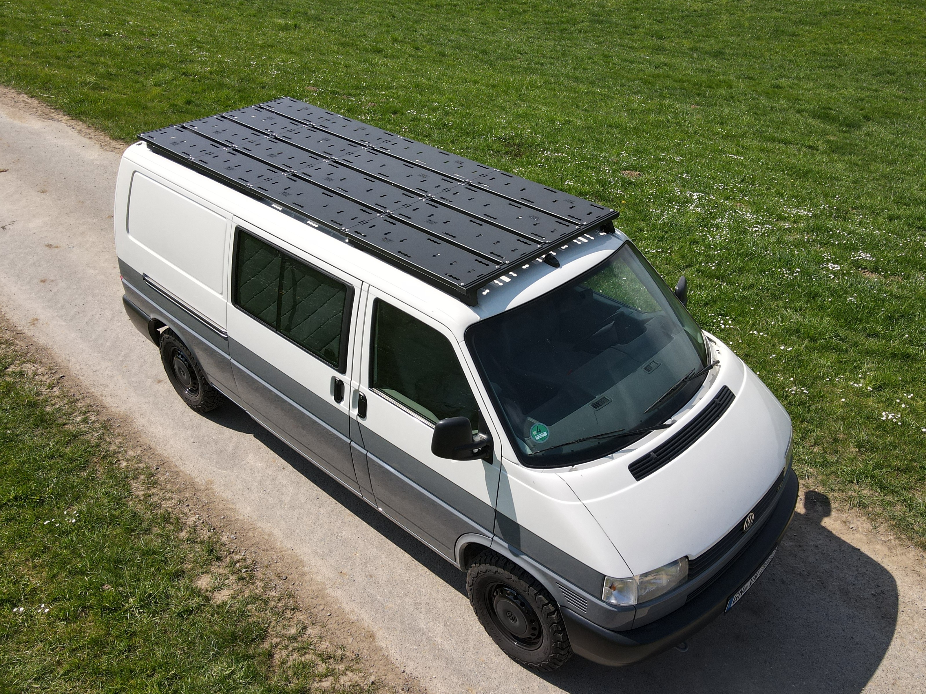 Dachträgersystem VW T4 | SpaceRack - lang - Standard - Vollträger 