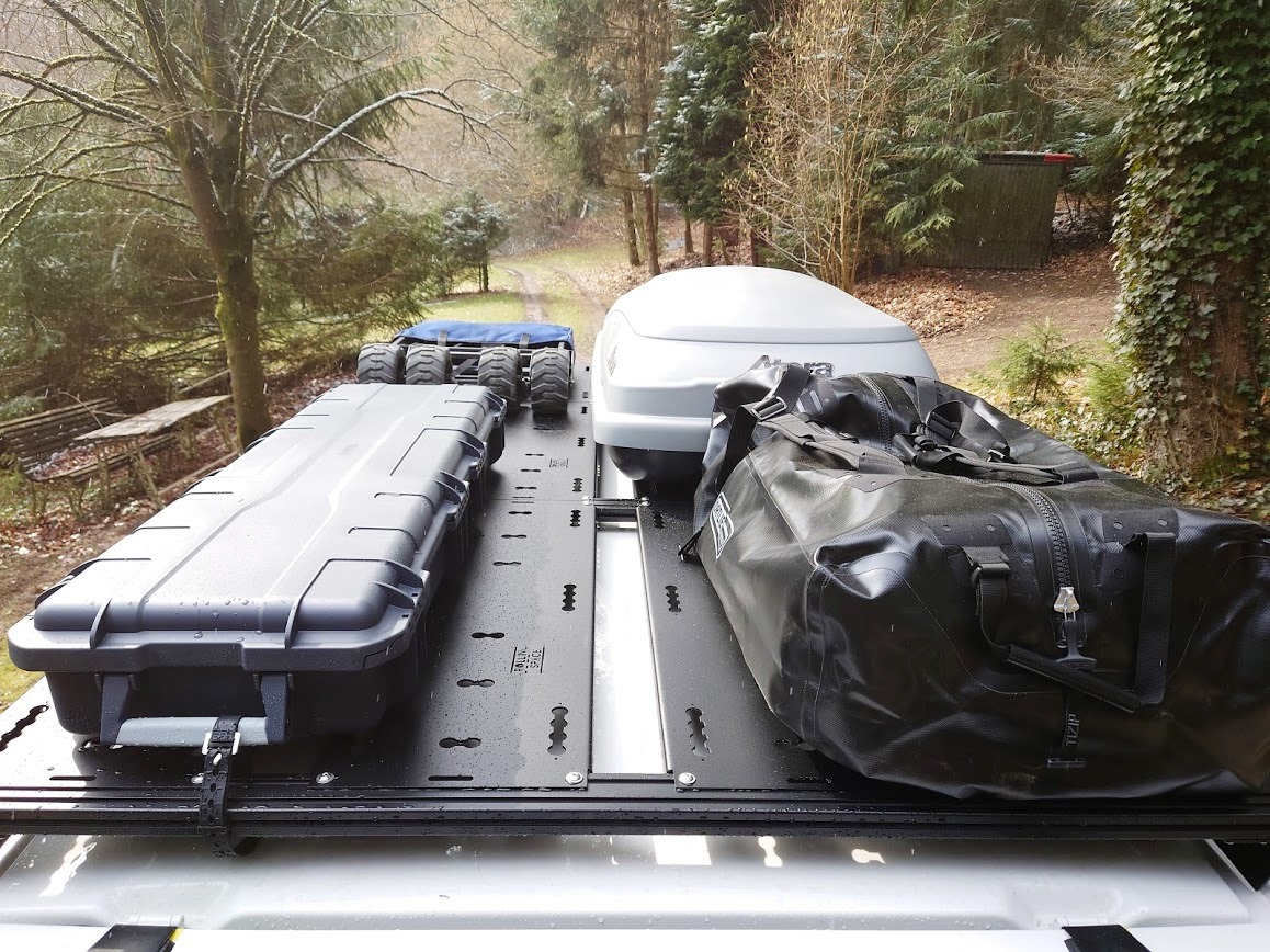 Dachträgersystem VW T5 T6 | SpaceRack - kurz - Fixpunkte - Standard - Vollträger 