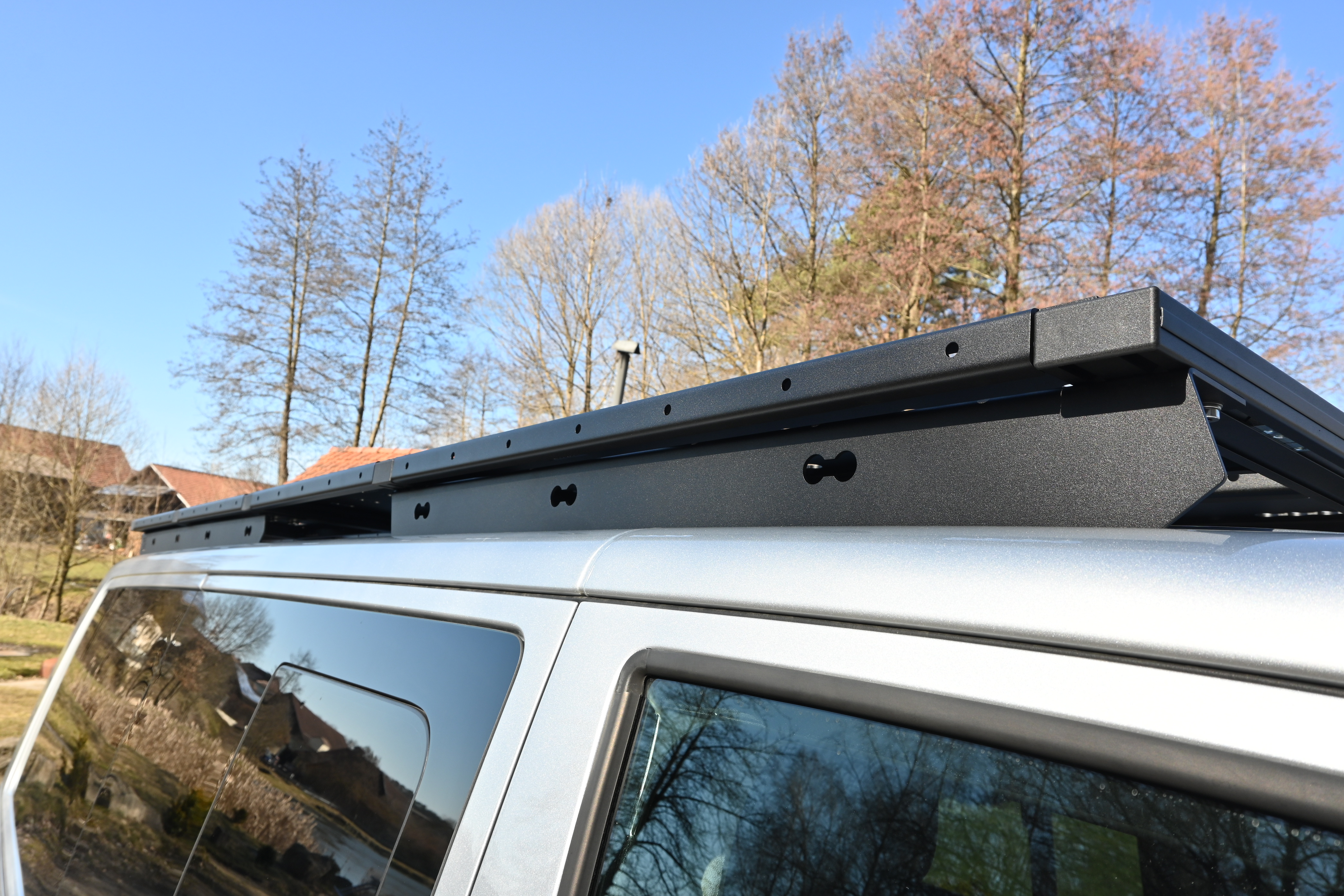 Dachträgersystem VW T5 T6 | SpaceRack - kurz - Fixpunkte - Standard - Vollträger 