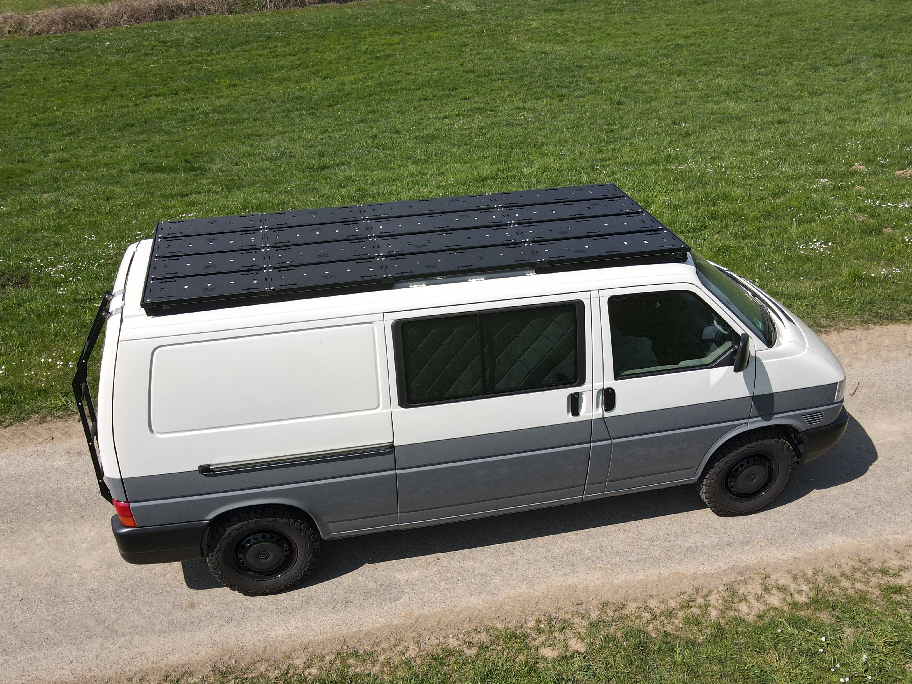 Dachträgersystem VW T4 | SpaceRack - lang - Standard - Vollträger 