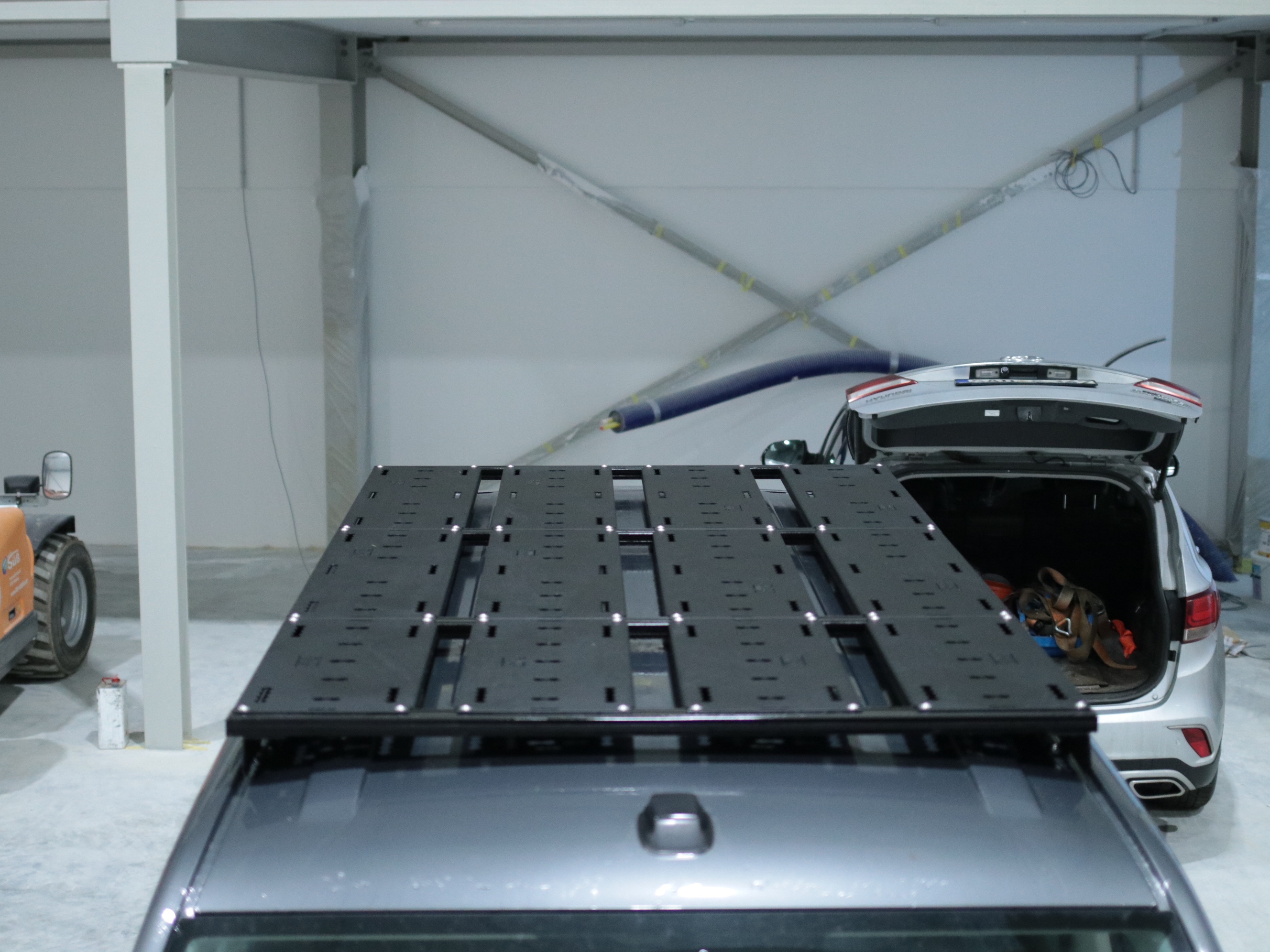 Dachträgersystem VW T5 T6 | SpaceRack - kurz - Fixpunkte - Standard - Vollträger 