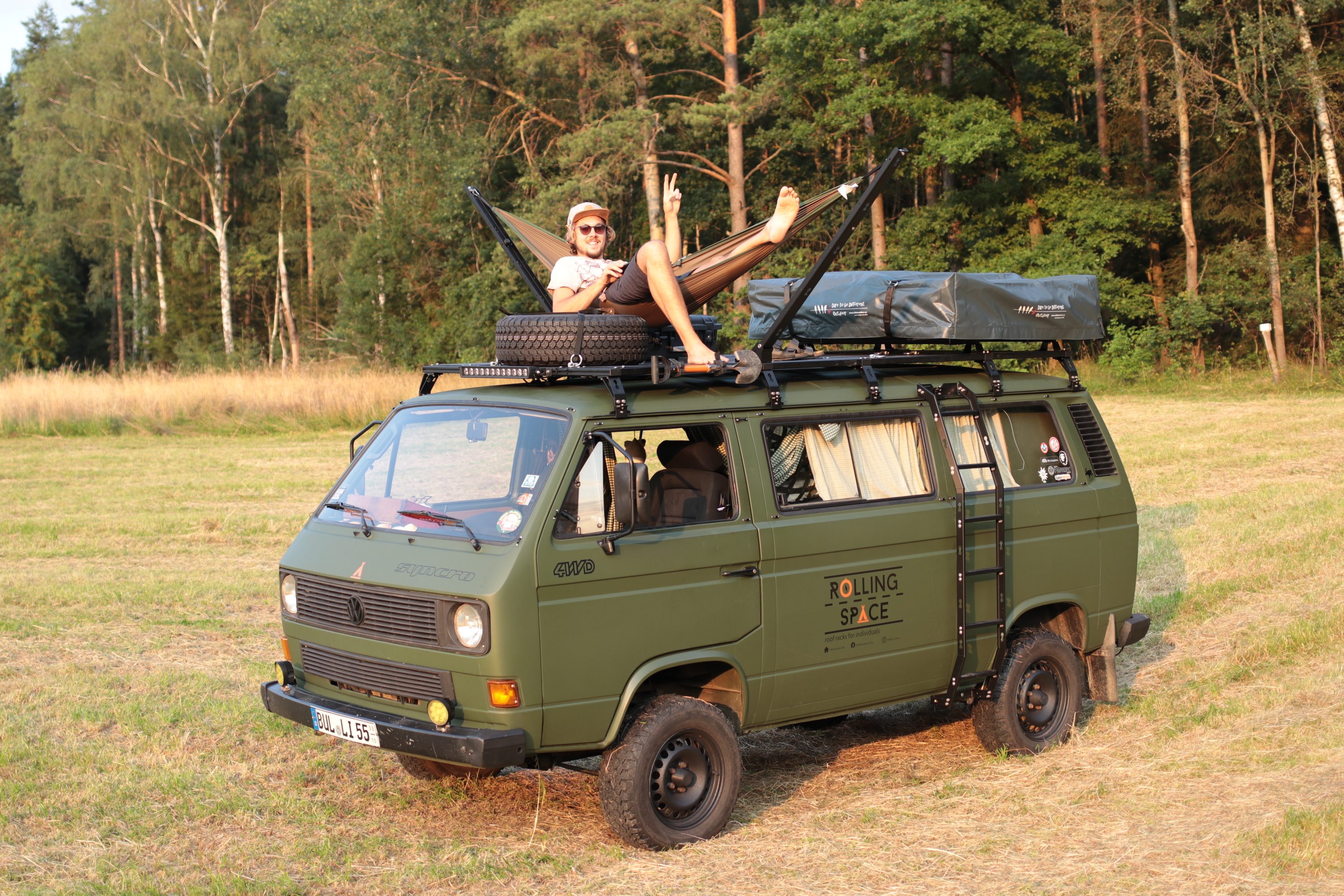 Dachträger VW T3 - SpaceRack modular | ultraflach | robust - L3 - Standard