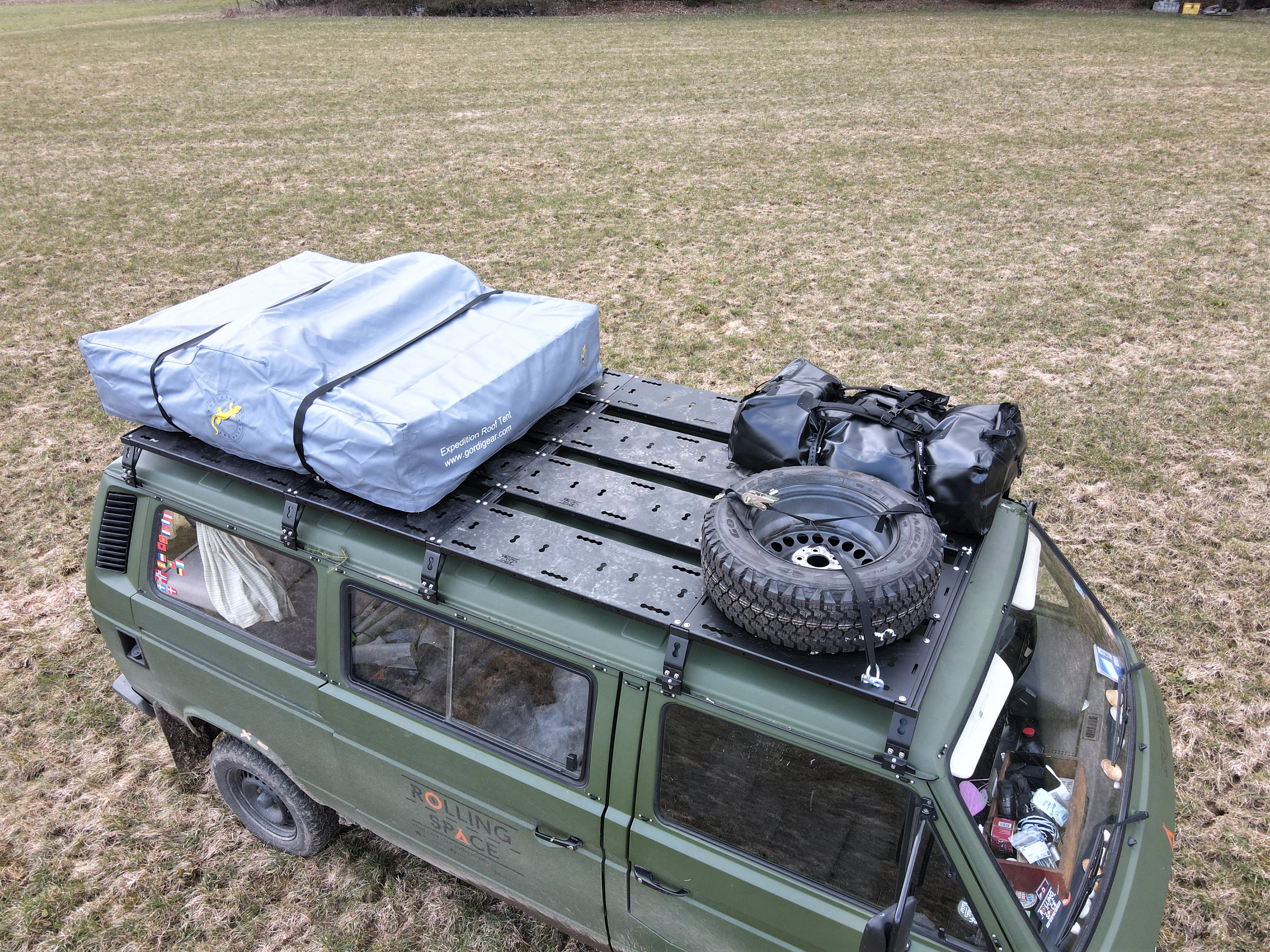 Dachträger VW T3 - SpaceRack modular | ultraflach | robust - L3 - Standard