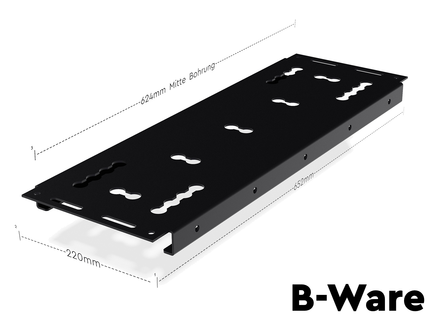 Modulplatte | SpacePlate | 652x220 - B-Ware