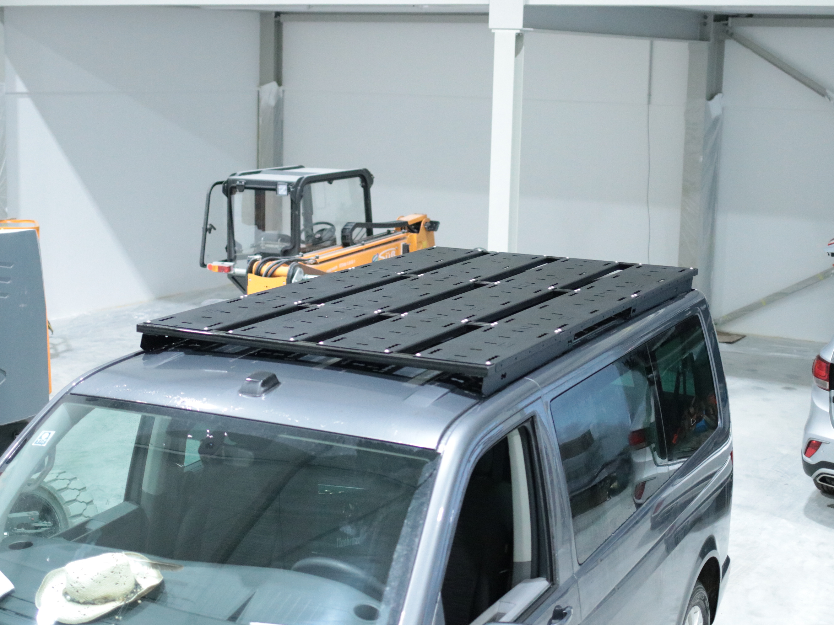 Dachträgersystem VW T5 T6 | SpaceRack - kurz - Fixpunkte - Standard - Vollträger 