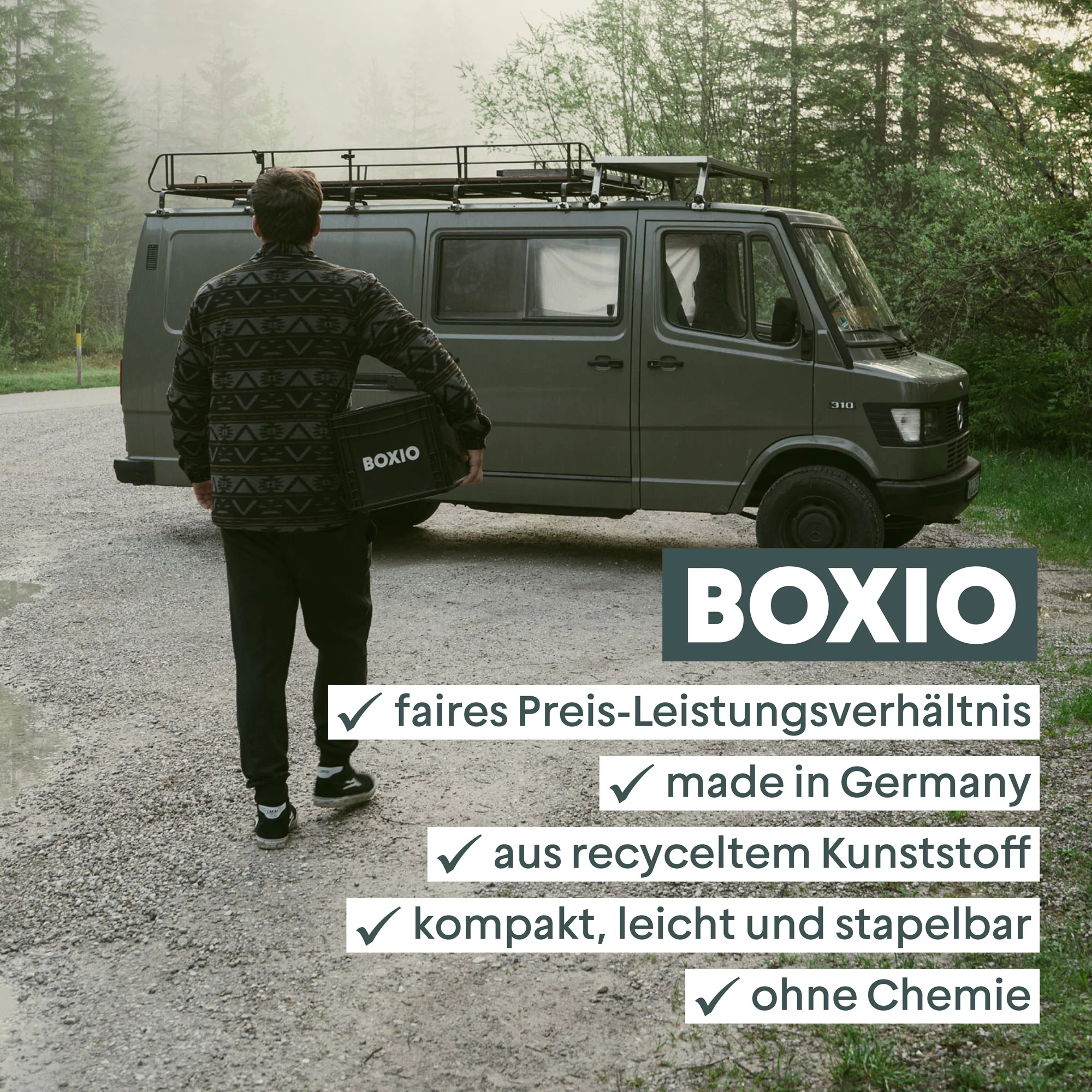 Boxio TOILET | Komplettset Trenntoilette