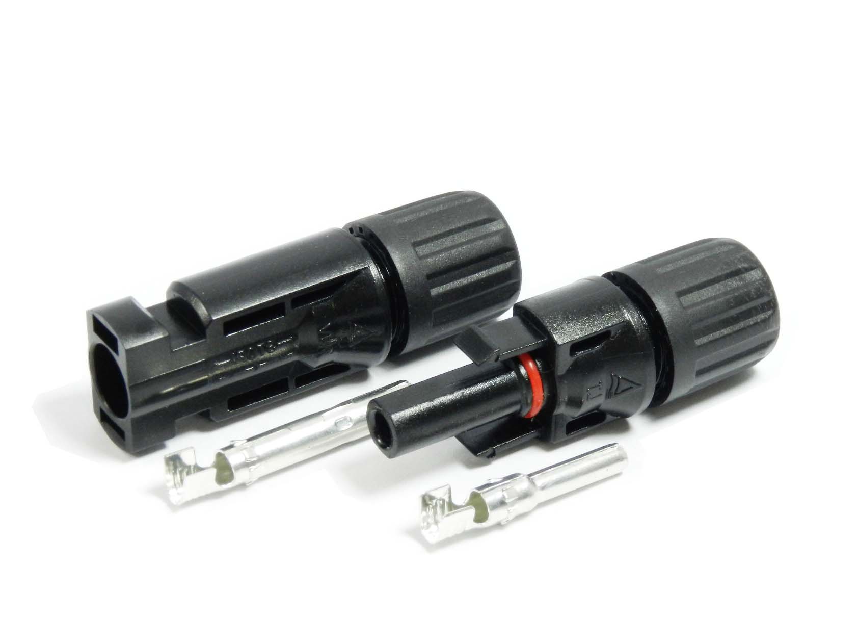 MC4 PV Stecker + Buchse 4mm²-6mm²