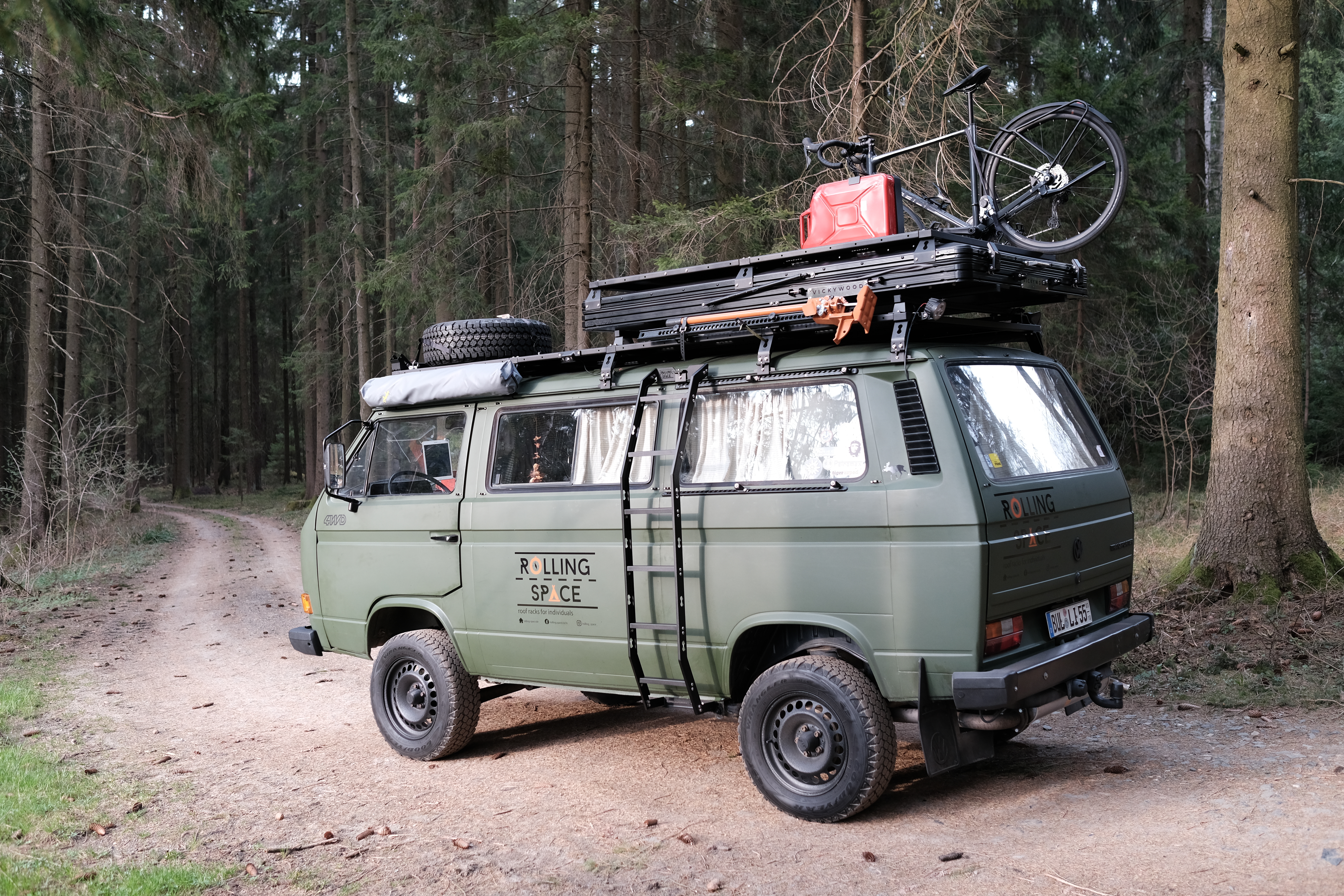 VW T3 Seitenleiter