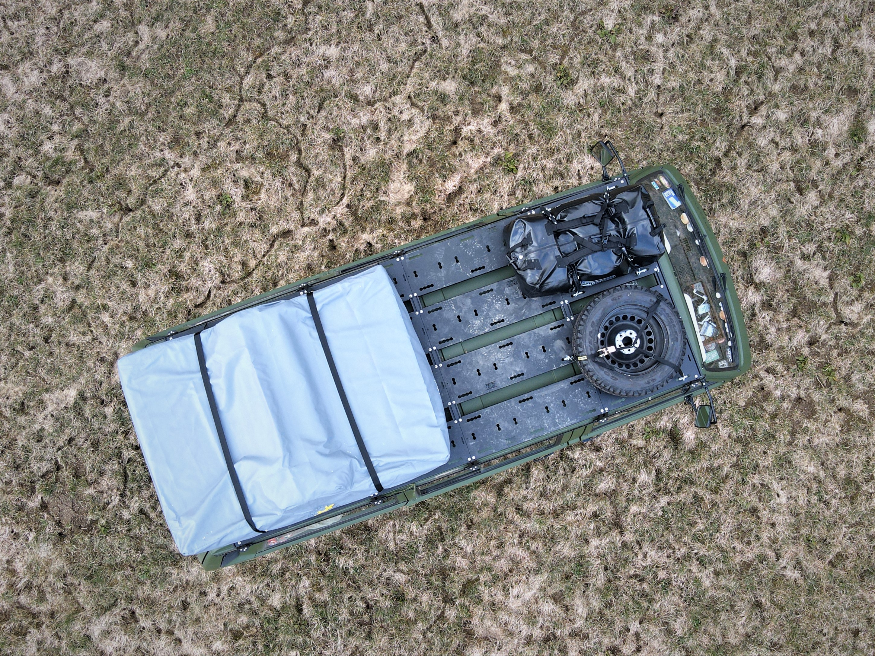 Dachträger VW T3 - SpaceRack modular | ultraflach | robust - L3 - Standard