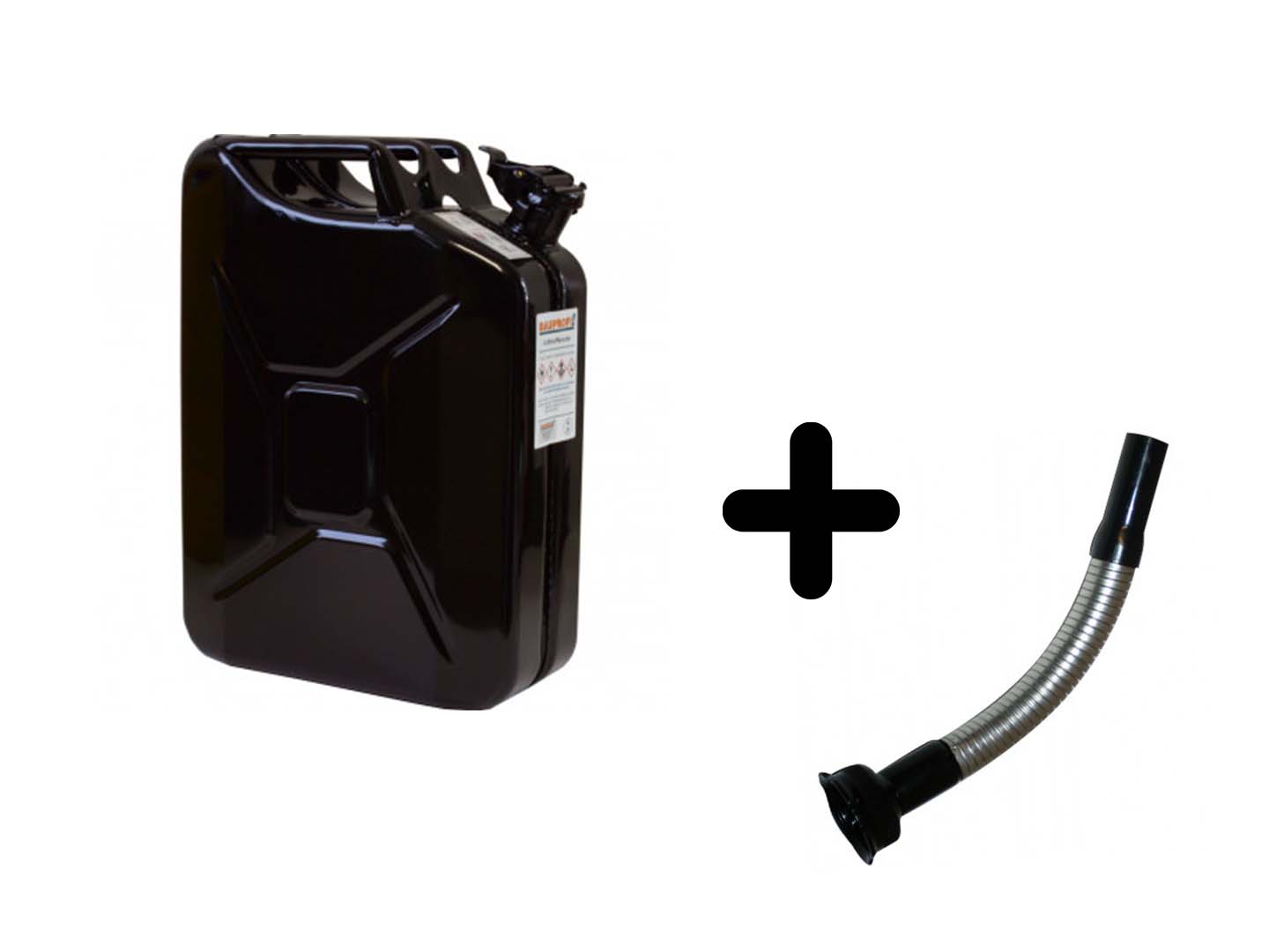 Kraftstoffkanister Schwarz 20L