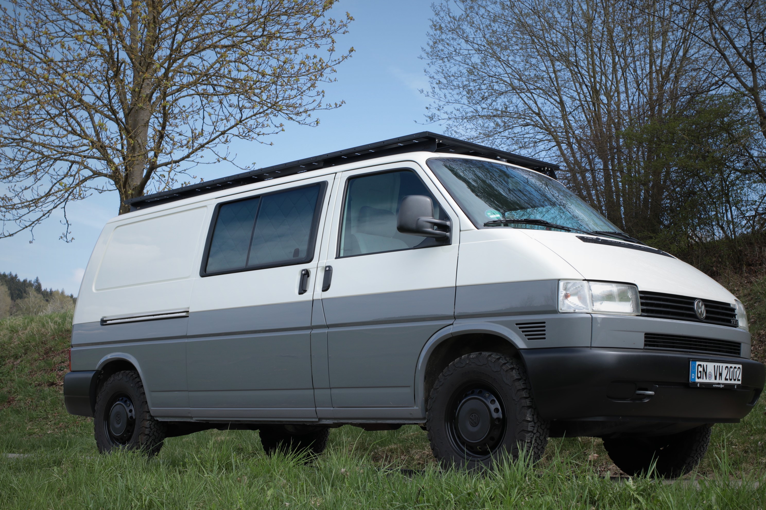Dachträgersystem VW T4 | SpaceRack - lang - Standard - Vollträger 