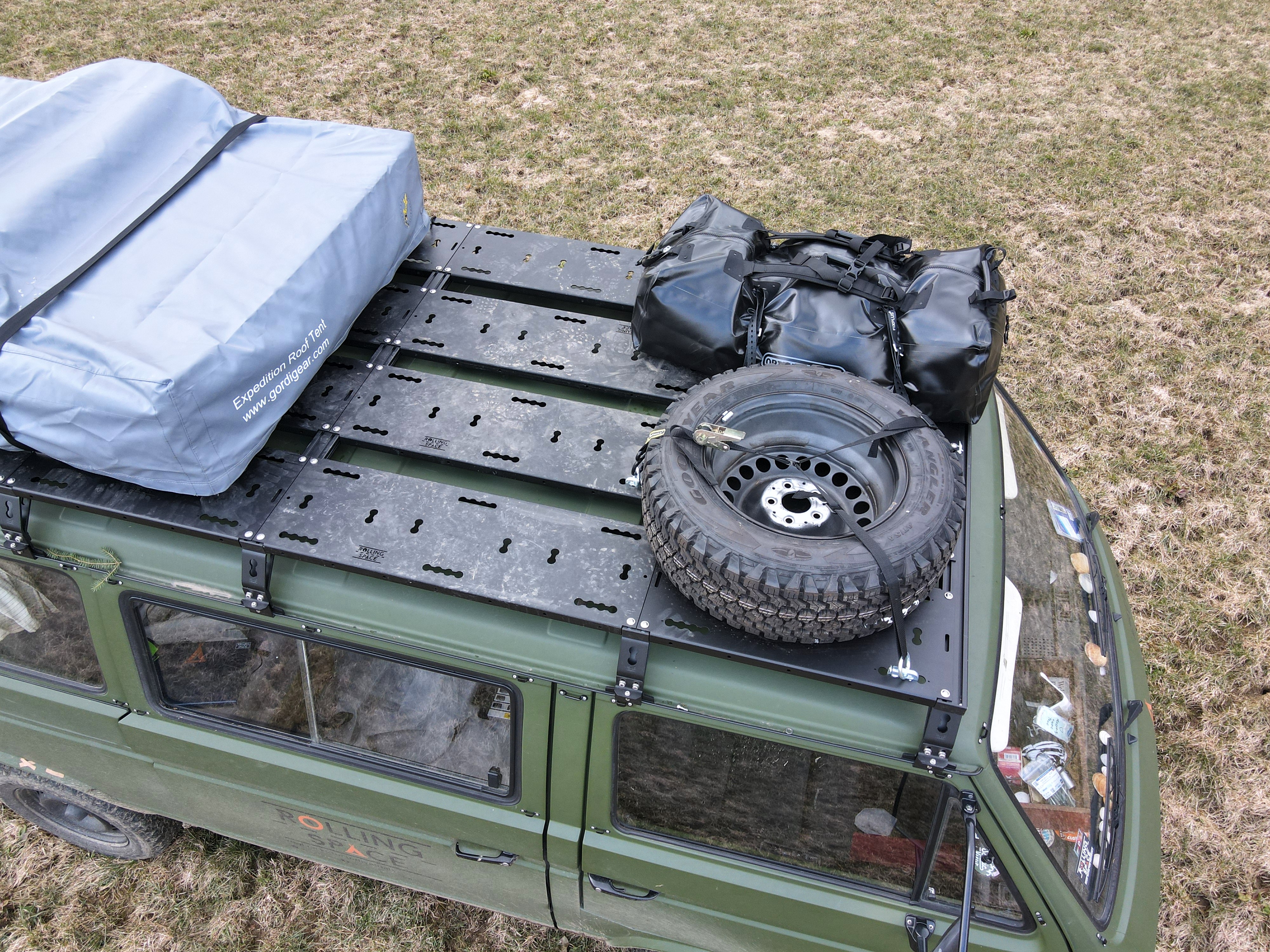Dachträger VW T3 - SpaceRack modular | ultraflach | robust - L3 - Standard
