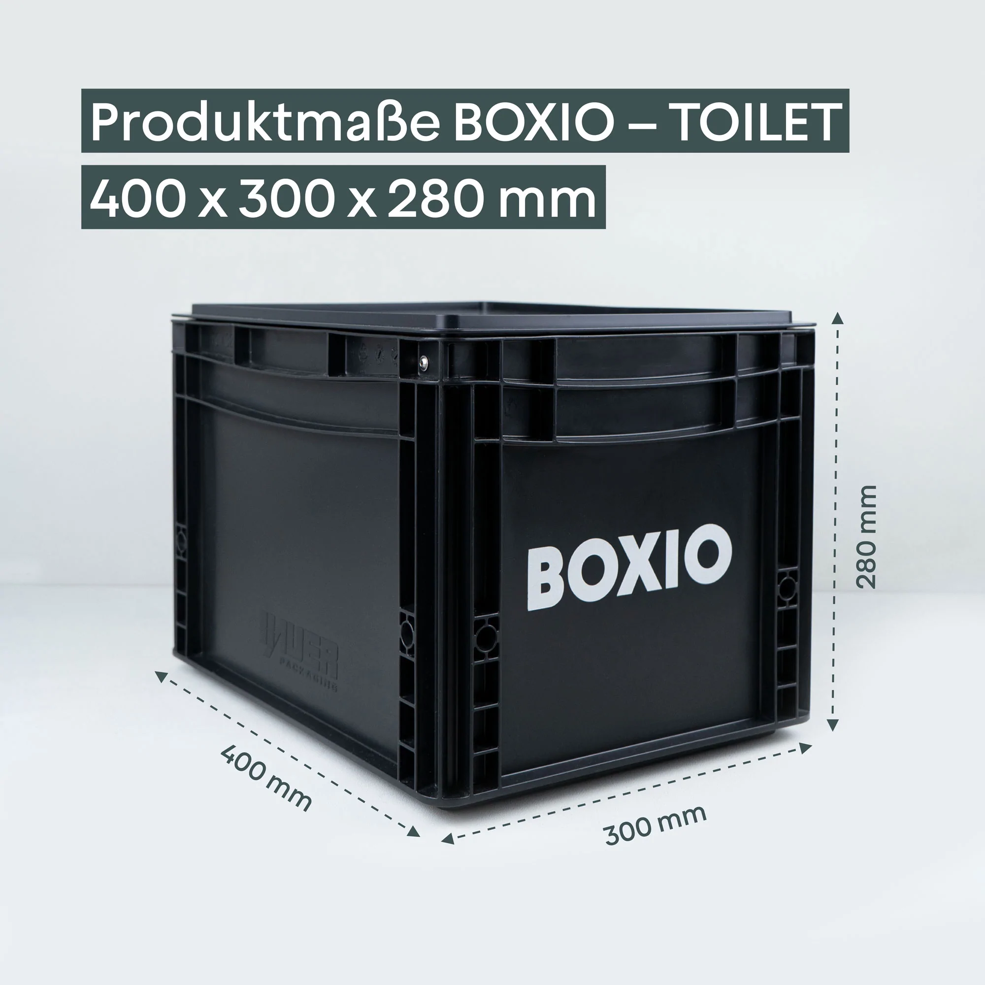 Boxio TOILET | Komplettset Trenntoilette