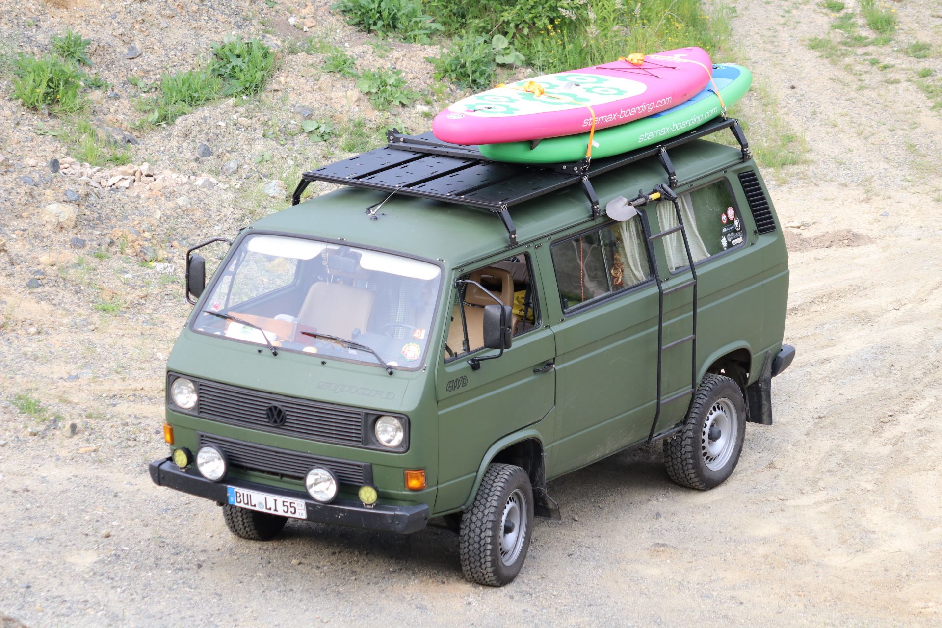 G3 Stahldachträger 110cm - Für Traditionelle Und Integrierte Dachrelinge 75kg Traglast